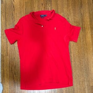 Polo by Ralph Lauren Men's Vibrant Red Polo Shirt